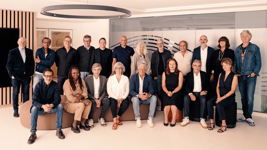 Group photo of the Sacem Board of Directors